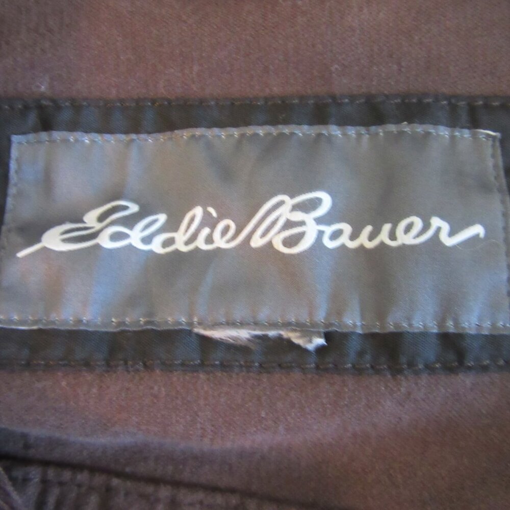 Eddie Bauer Brown Corduroy XL Women's Button Long Sleeve Collared Jacket - Picture 4 of 4